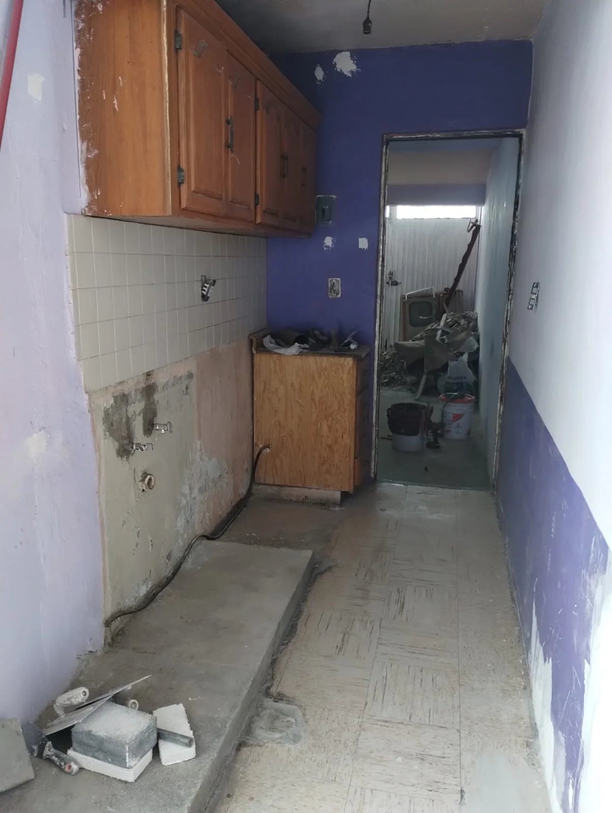 Antes: Cocina integral a la medida